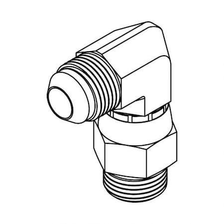 Tompkins Hydraulic Fitting-Steel\ 6801-S-06-06